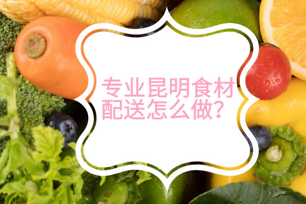 專業(yè)昆明食材配送怎么做？