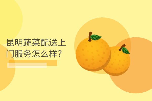 昆明蔬菜配送上門服務(wù)怎么樣？